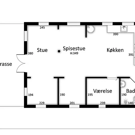 度假居 Close To The And Restaurants Karrebæksminde